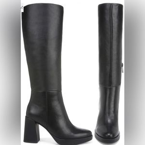NATURALIZER GENN ALIGN NARROW CALF KNEE HIGH BOOT SIZE 10